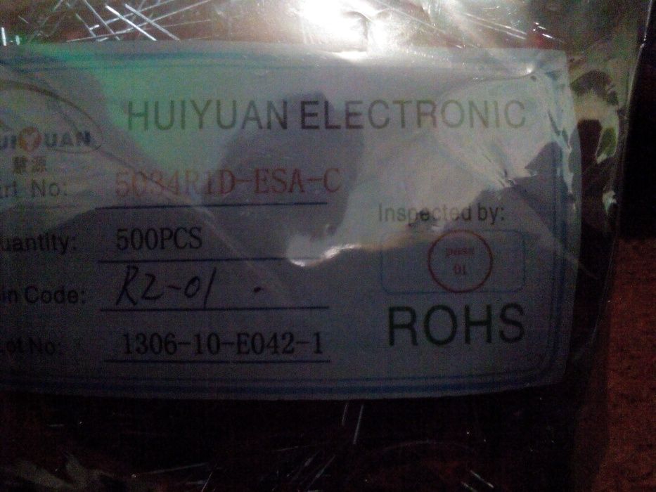 Светодиод красный 5мм матовый