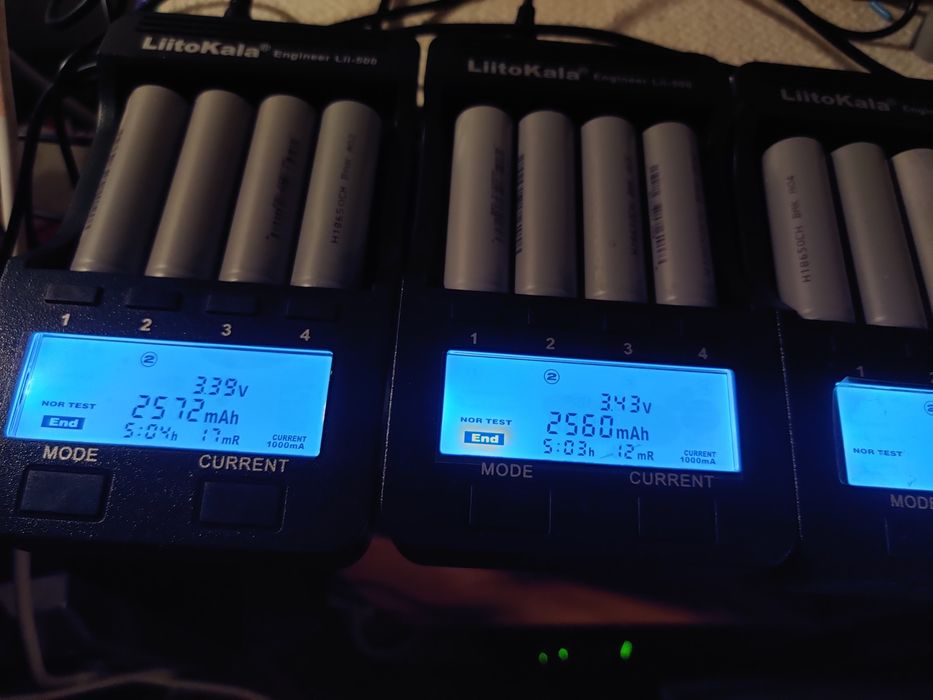 18650 2900мАч 10А  Протестовані та підписані Високотокові та інші акум
