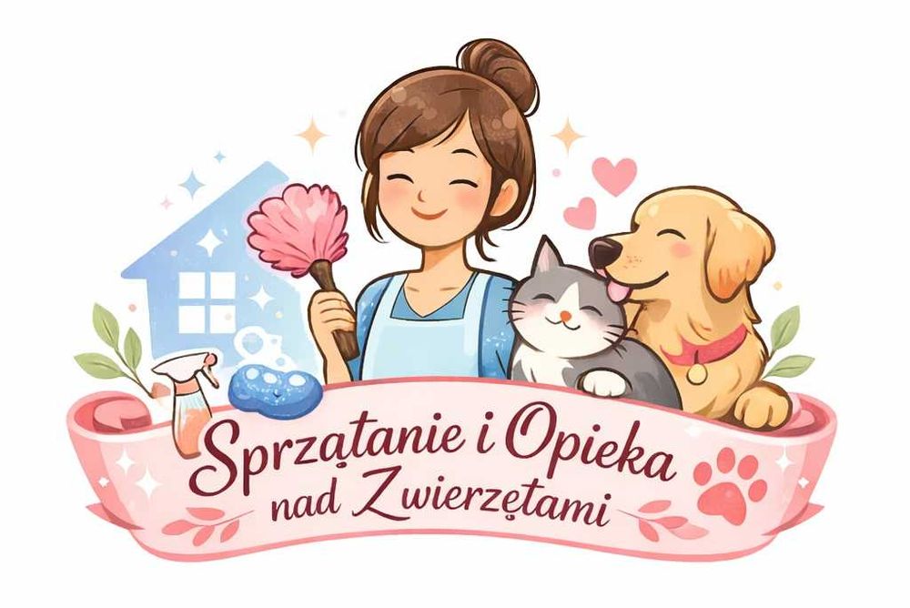 Pomoc domowa, sprzątanie, opieka nad zwierzętami