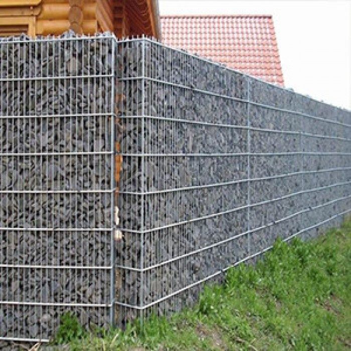 Габион, столбы габионные, забор из камня, сетка оцинкованная: 204 грн ...