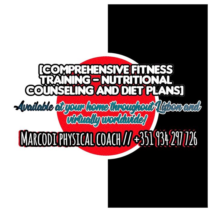 Personal Trainer and Nutritionist at Home [+351 934 297 726]