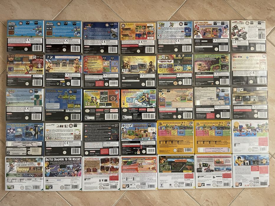 Jogos Nintendo DS e 3DS