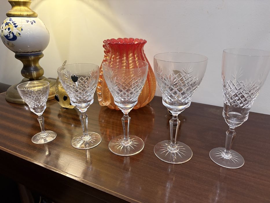 watford crystal conjunto de copos de cristal