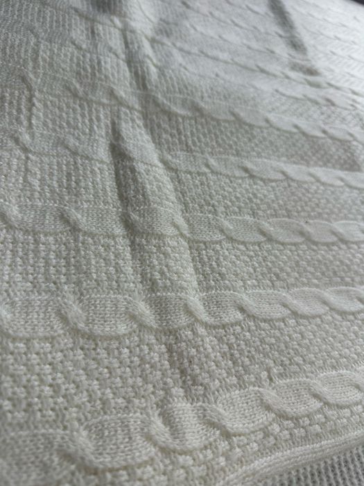 Плед дитячий молочний 80*90 теплий