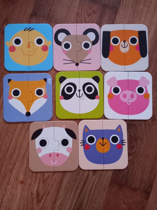 Puzzle dla maluszka 2 elementy