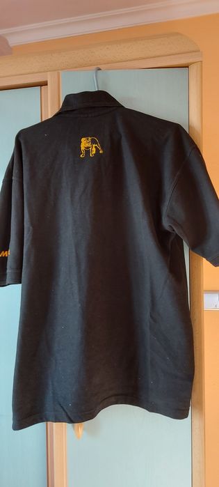 Koszulka polo czarna męska