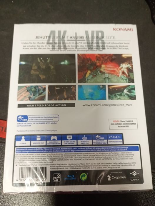 Zone of the Enders  ps4 VR