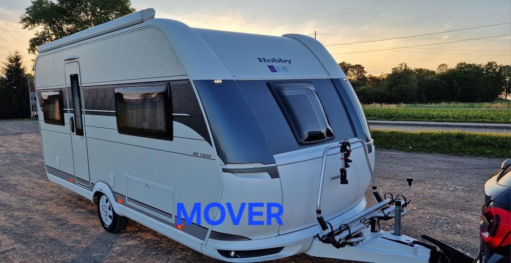 WYNAJEM PRZYCZEPY kempingowej Hobby 460Ufe  dla 4 osób