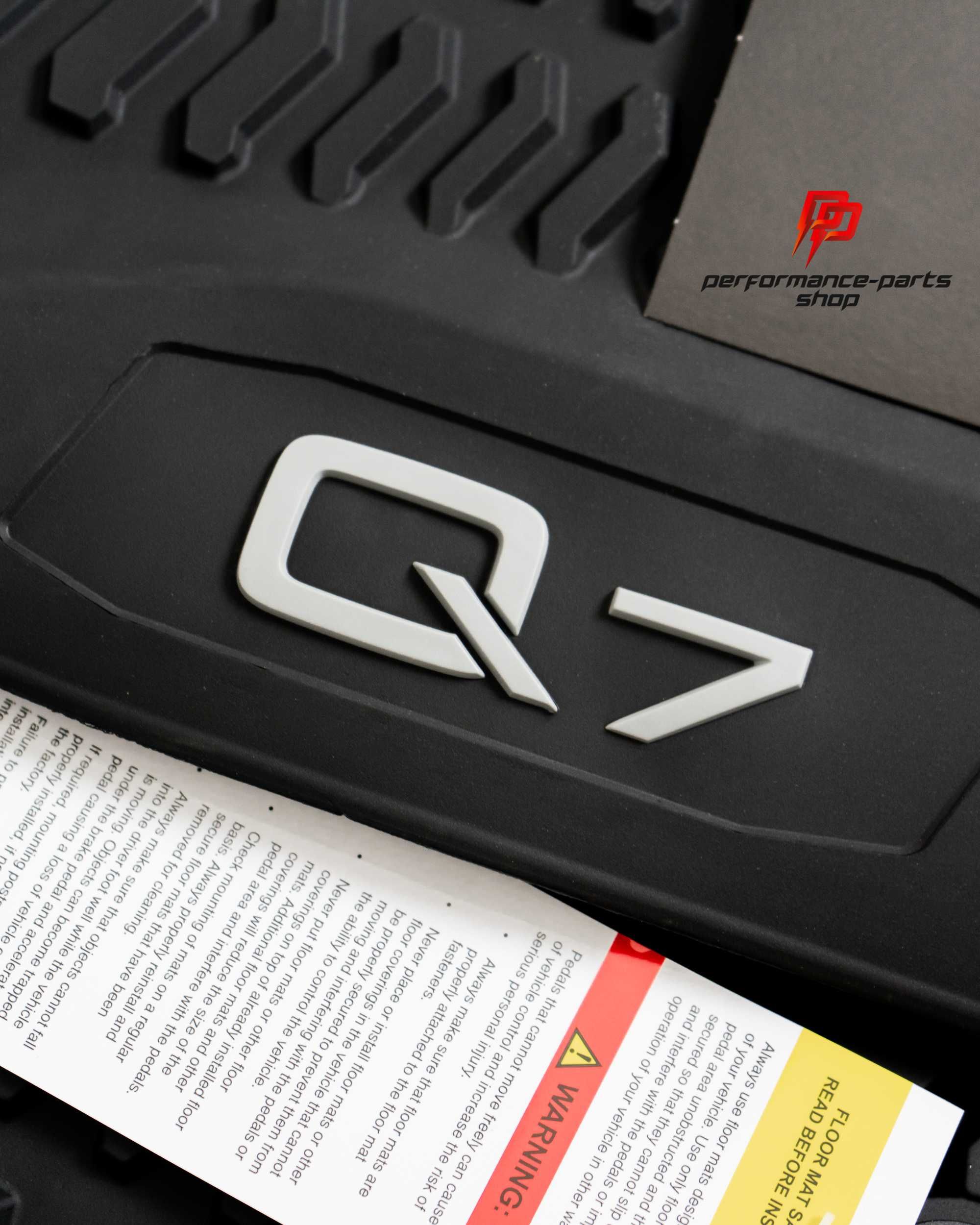 Коврики, килимки гумові(резинові) Audi Q7, SQ7. Оригінал: 3 000 грн ...