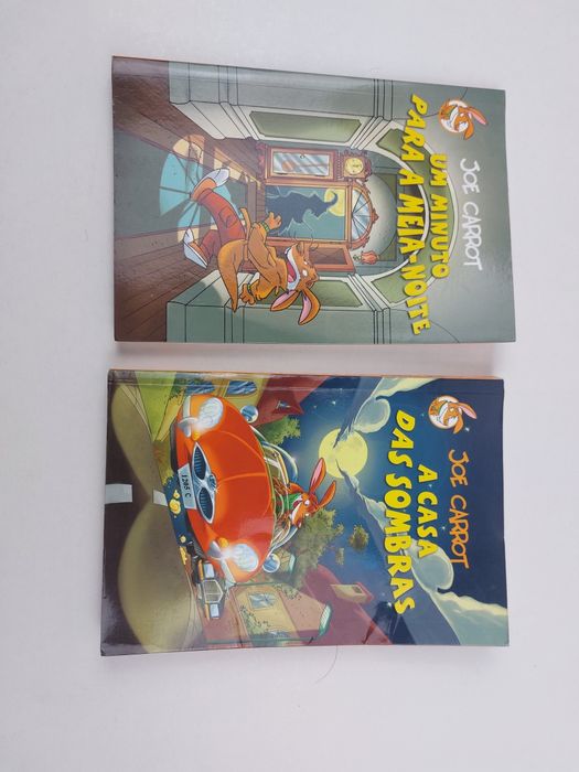 2 livros infantis de Joe Carrot