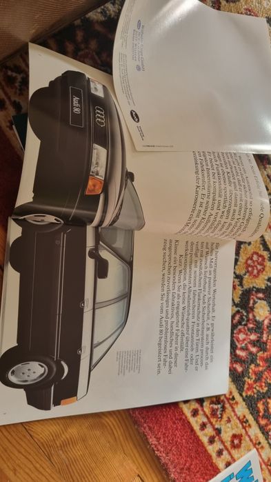 Prospekt Audi 80