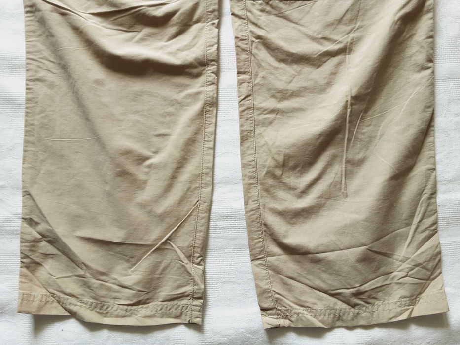 S Quechua Decathlon spodnie beżowe safari