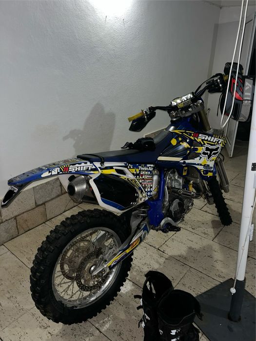 Vendo wr 450f matriculada!