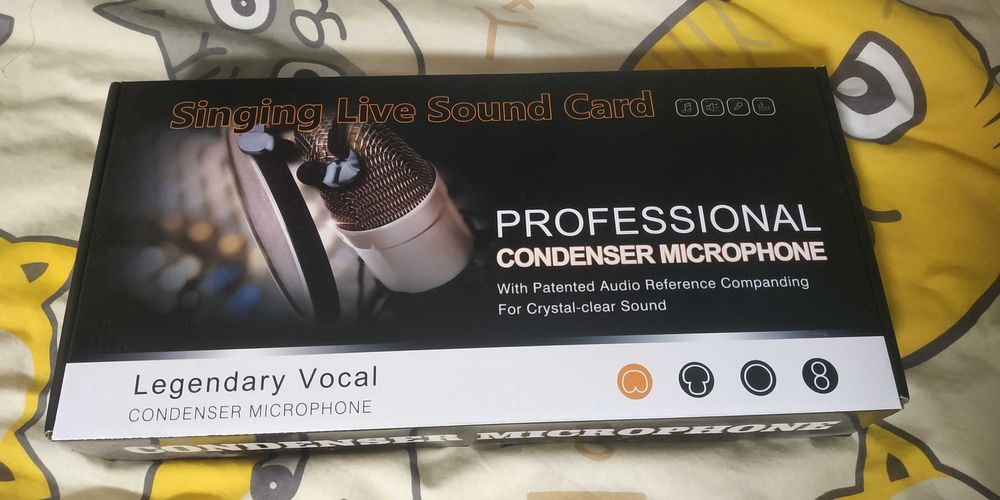 Мікрофон  студійний  .Puluz PU612B Studio