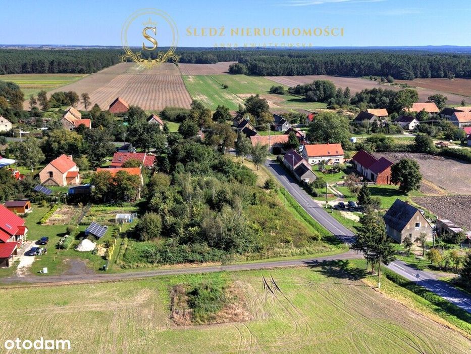 Działka Budowlana + Własny Park, 10 min od miasta