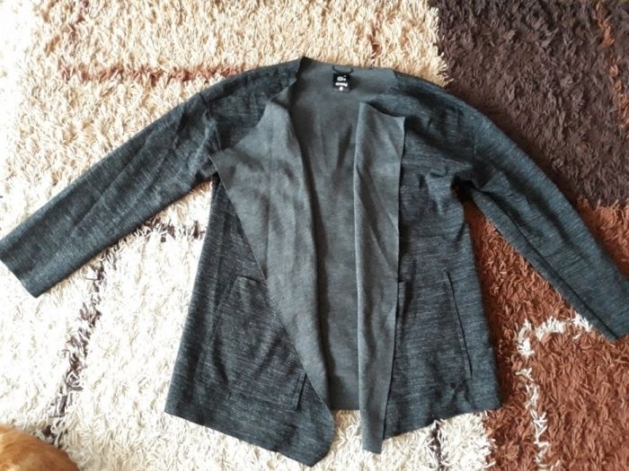 Kardigan Sinsay i bluza ramoneska Warehouse rozm Xl