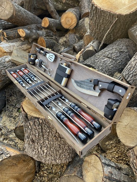 Набір шампурів подарунок для Чоловіка