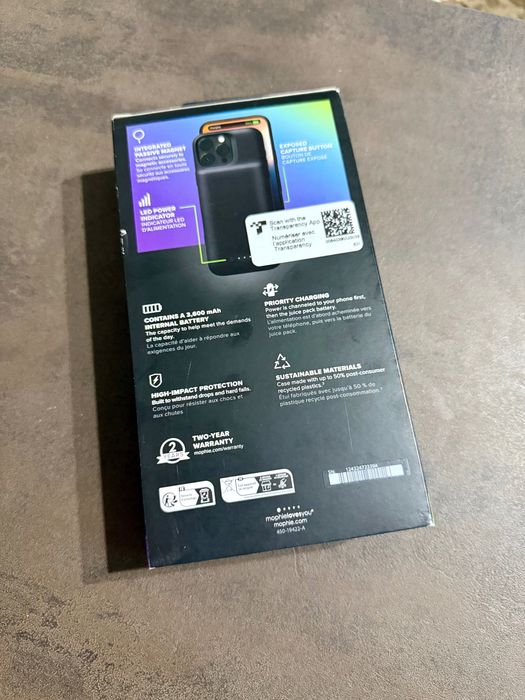 Чехол Mophie Juice Pack для iPhone 16 Pro Max