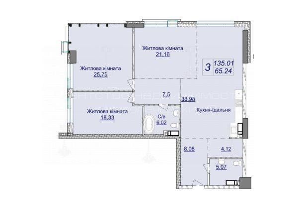 Продаж 3к 135м2, ЖК Новопечерські Липки Верхогляда (Драгомирова), 83