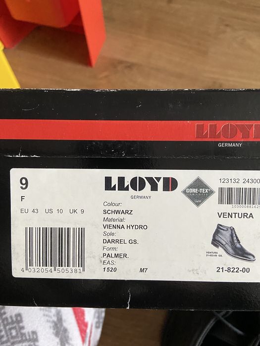 Продам німецьке взуття Lloyd (черевики/напівчеревики)