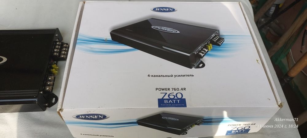 Продам усилитель Jensen Power 760.4