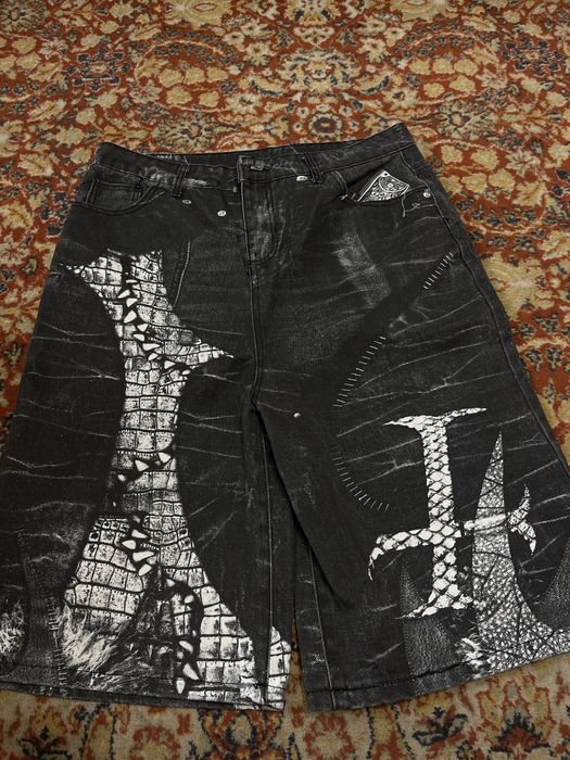В наявності нові джинсові шорти y2k