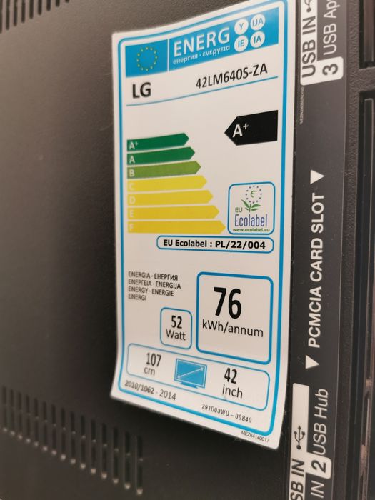 Televisão LG, 43 polegadas