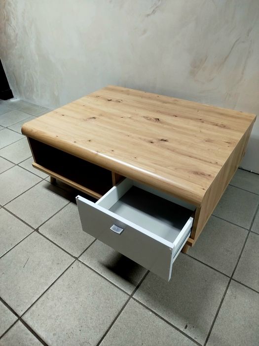 Ława funkcjonalna szuflada  – 2 modele do wyboru | styl lof