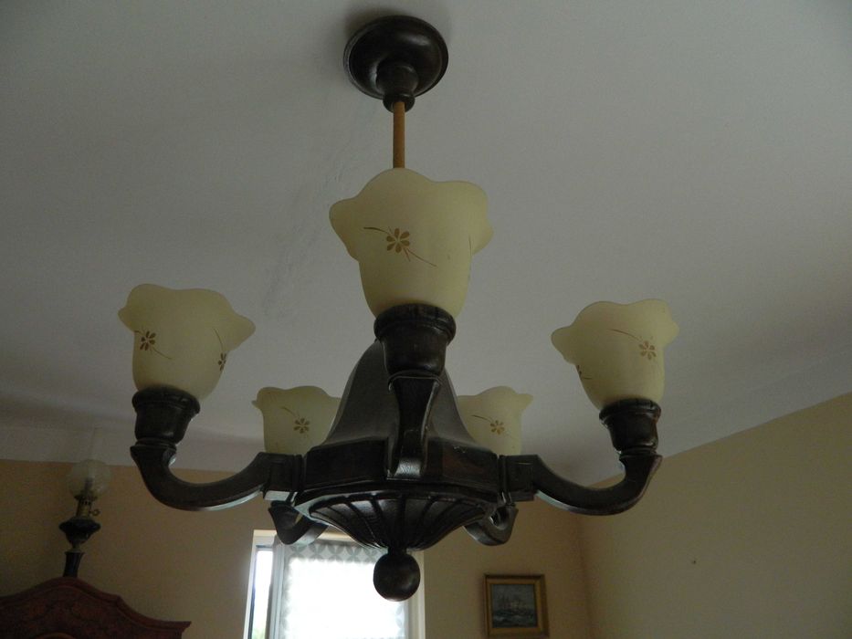 Ładna przedwojenna lampa