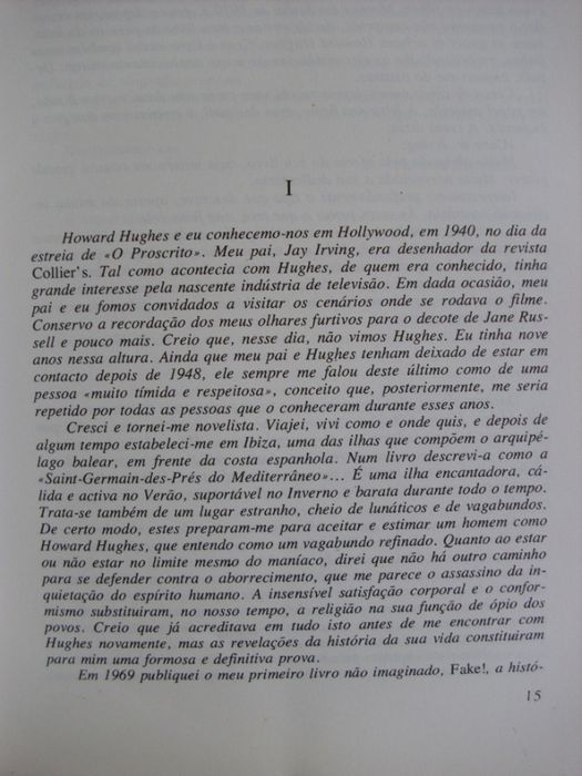 Autobiografia de Howard Hughes de Clifford Irving