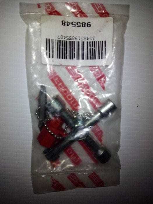 Chave 4 formas para armários Facom