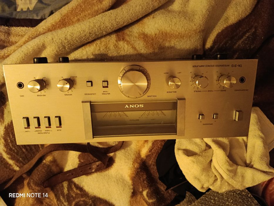 Sprzedam Pilnie!Sony komplet ta 313 plus tuner