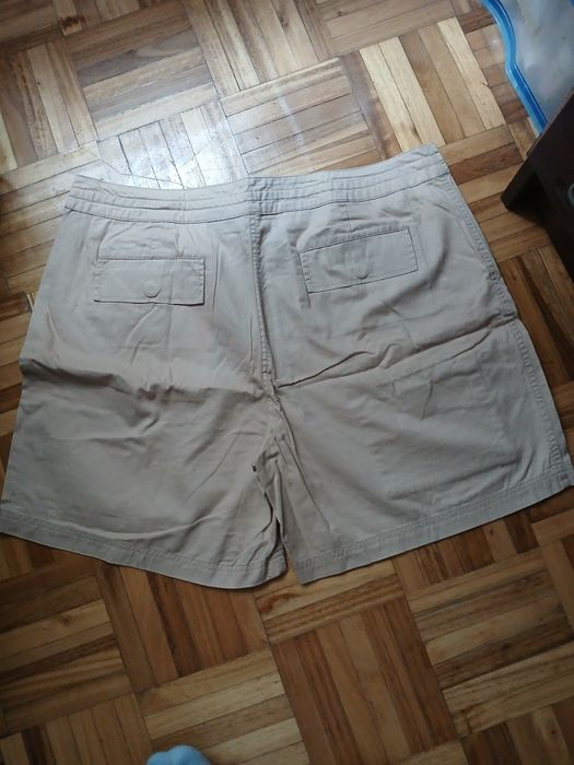 Calções  La Redoute T:48 bege