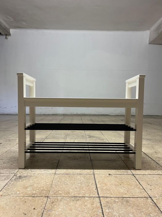 Sapateira branca Ikea