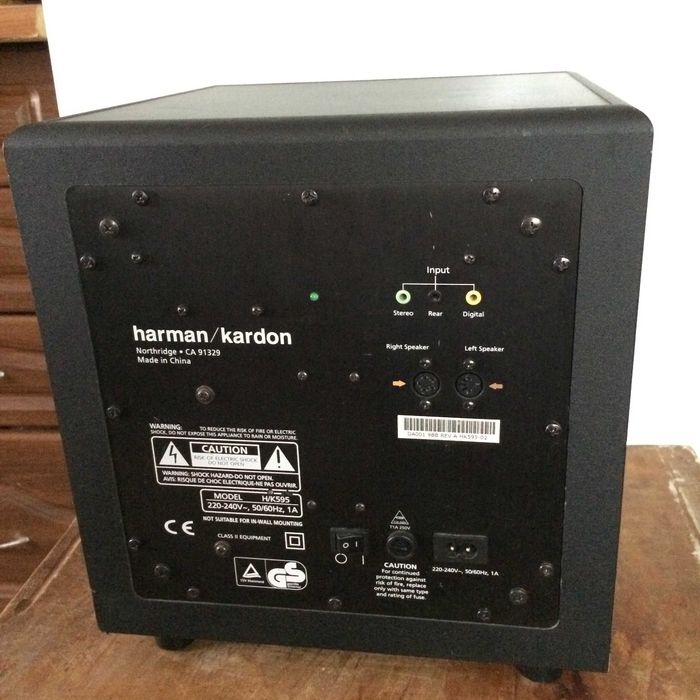 Сабвуфер в авто чи кімнату Harman Kardon HK 595. 40 ват. Аудіосистема
