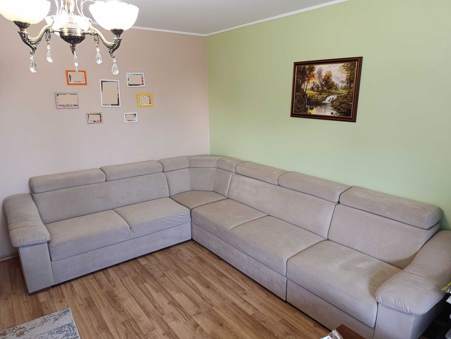 Kanapa Narożnik RENO MEBLOMODA modułowa rozkładana 2 duże pojemniki