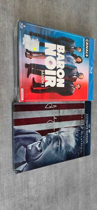 Лот 2 Blu-Ray: Steelbook Дж. Едгар (Ultimate Bluray disc + DVD) i Серіал Чорний Барон 2 сезон (3 Bluray новий).