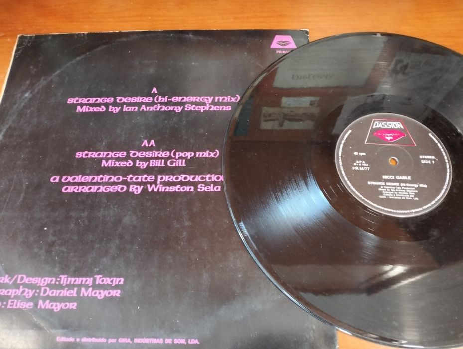 Disco de vinil Maxi Single Nicci Gable