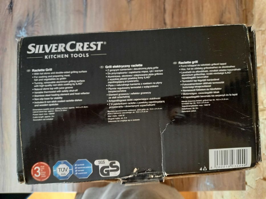 Raclette gril elektryczny