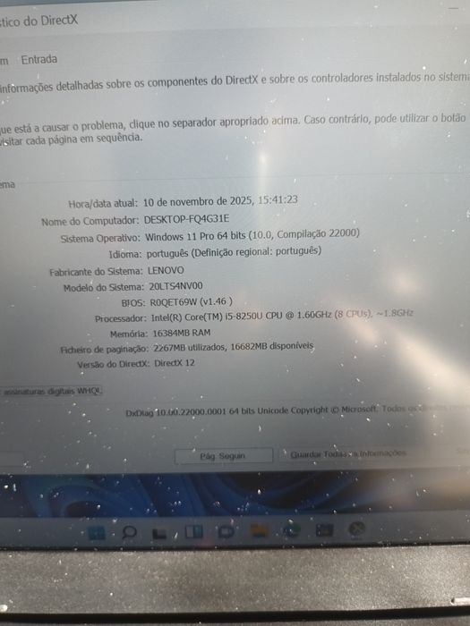 Portatil lenovo l480 i5 8* 12gb 246gb win 11