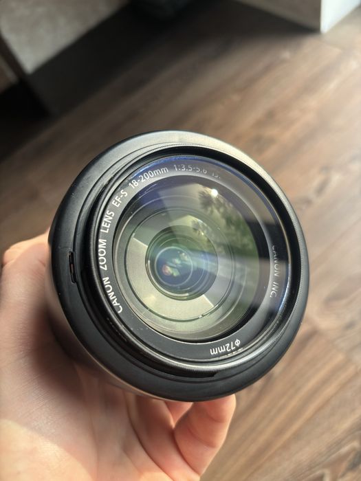 canon ef s 18 200 - купити об'єктиви - Ціна на OLX.ua