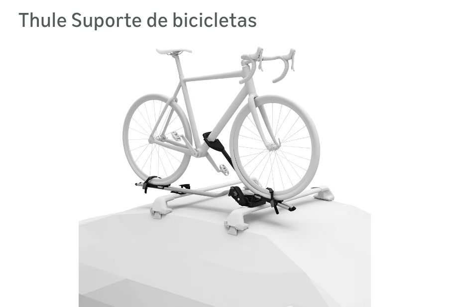 Barras tejadilho bicicleta Thule