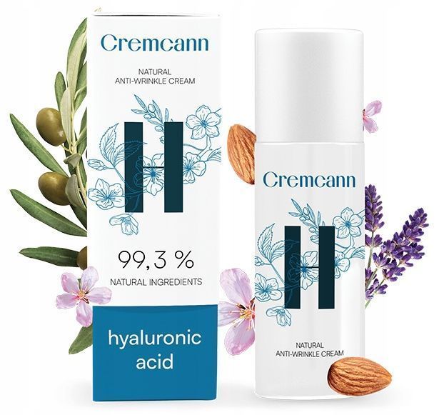 Krem przeciwzmarszczkowy Cremcann Hyaluron 50ml Annabis Hialuronowy