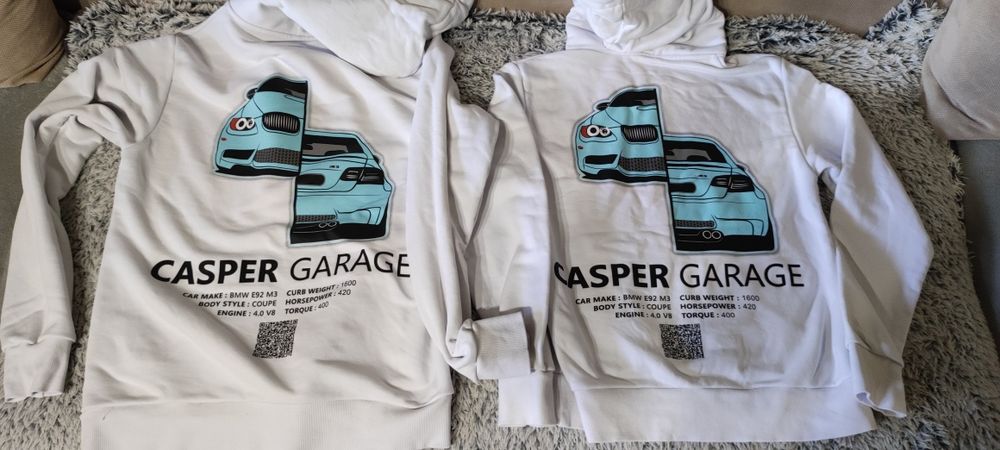 Bluzy BMW Motorsport Bluza Męska+Damska Casper Garage