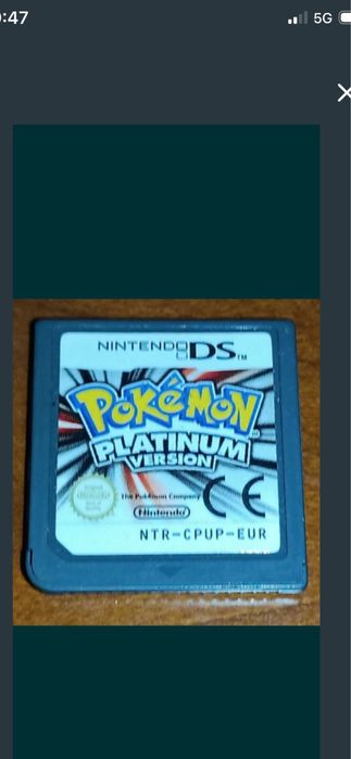 Jogo Nintendo Ds Pokemon Platinum