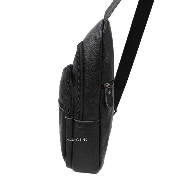 Сумка чоловіча натуральна шкіра leather X-18 Black Сумка мужская натуральная кожа