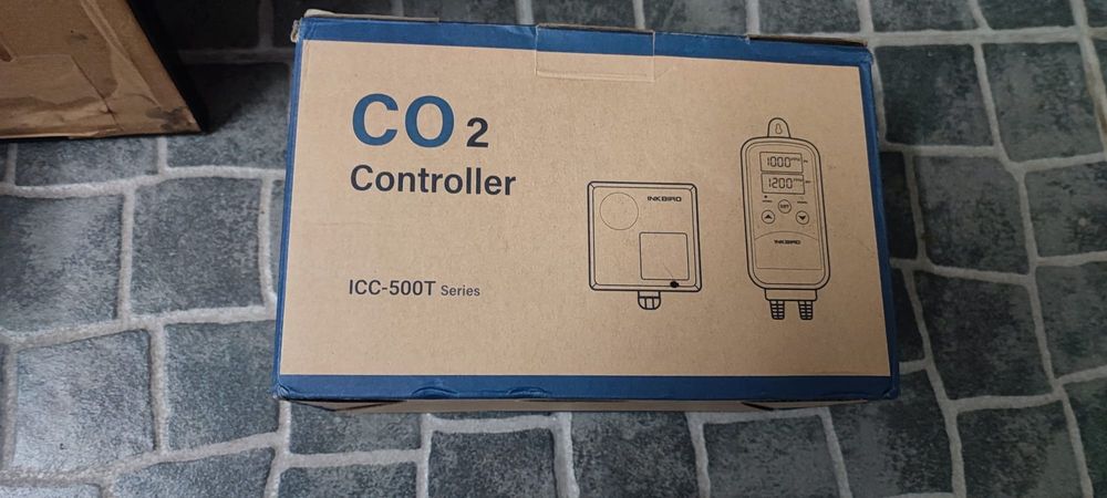Controlador de CO2 Inkbird ICC-500T com Sensor NDIR B01 (Como Novo)