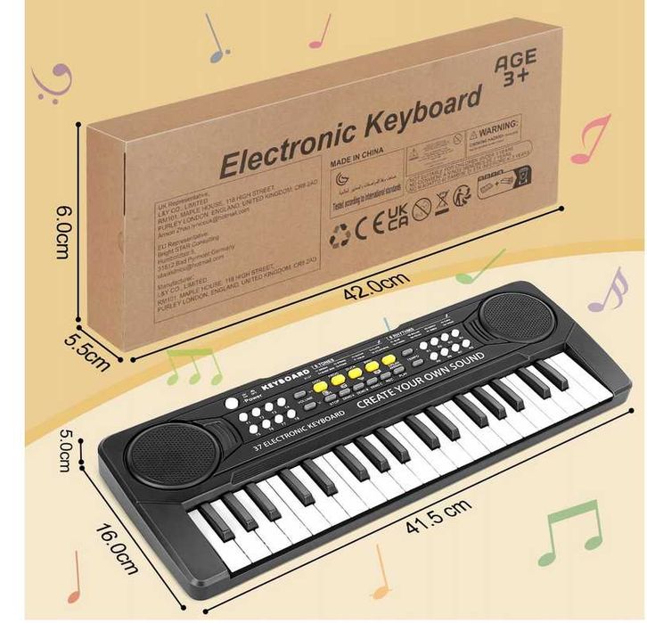 pianinko dla dzieci 3+