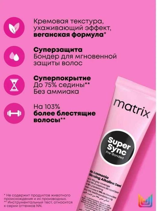Тонер Matrix Super Sync Pre-Bonded Безаміачний на лужній основі