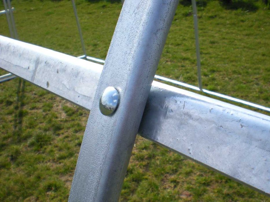 SZKLARNIA 18m2 - tunel pod folię - Ocynkowany Mocny - Cała POLSKA